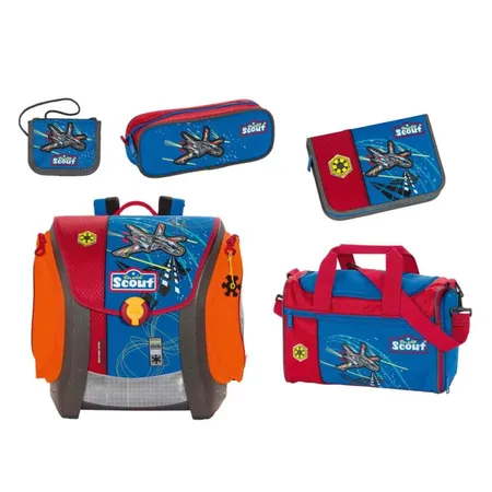 Scout Mega Schulranzenset Exklusiv Neutron Star 5-teilig