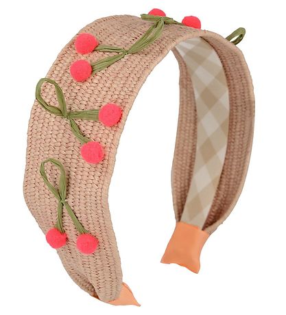 Meri Meri Haarreifen - Raffia Headband Cherries
