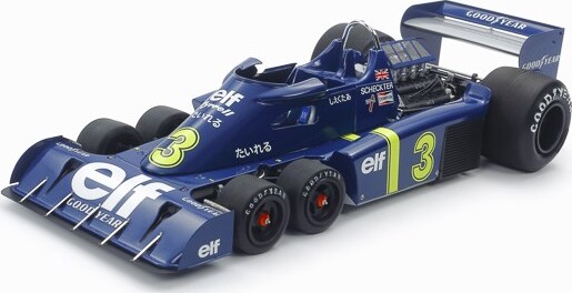 Tamiya - Tyrrell P34 Six Wheeler 1976 Japan Gp Byggesæt - 1:20 - 20058