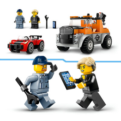LEGO City 60435 Bergingsbil og sportsbil