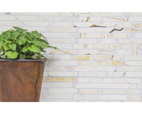 Natuursteenmozaïek MOS Brick 2807 beige 30,5x32,2 cm