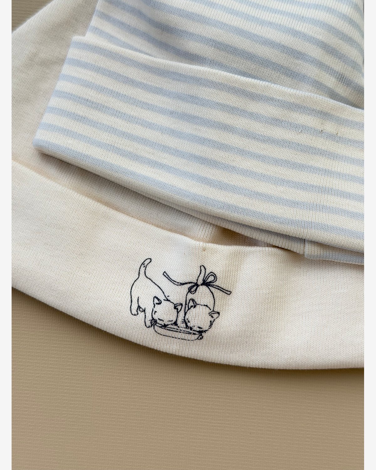 2pk Babylue – Øko Bomull | Fio Beanie