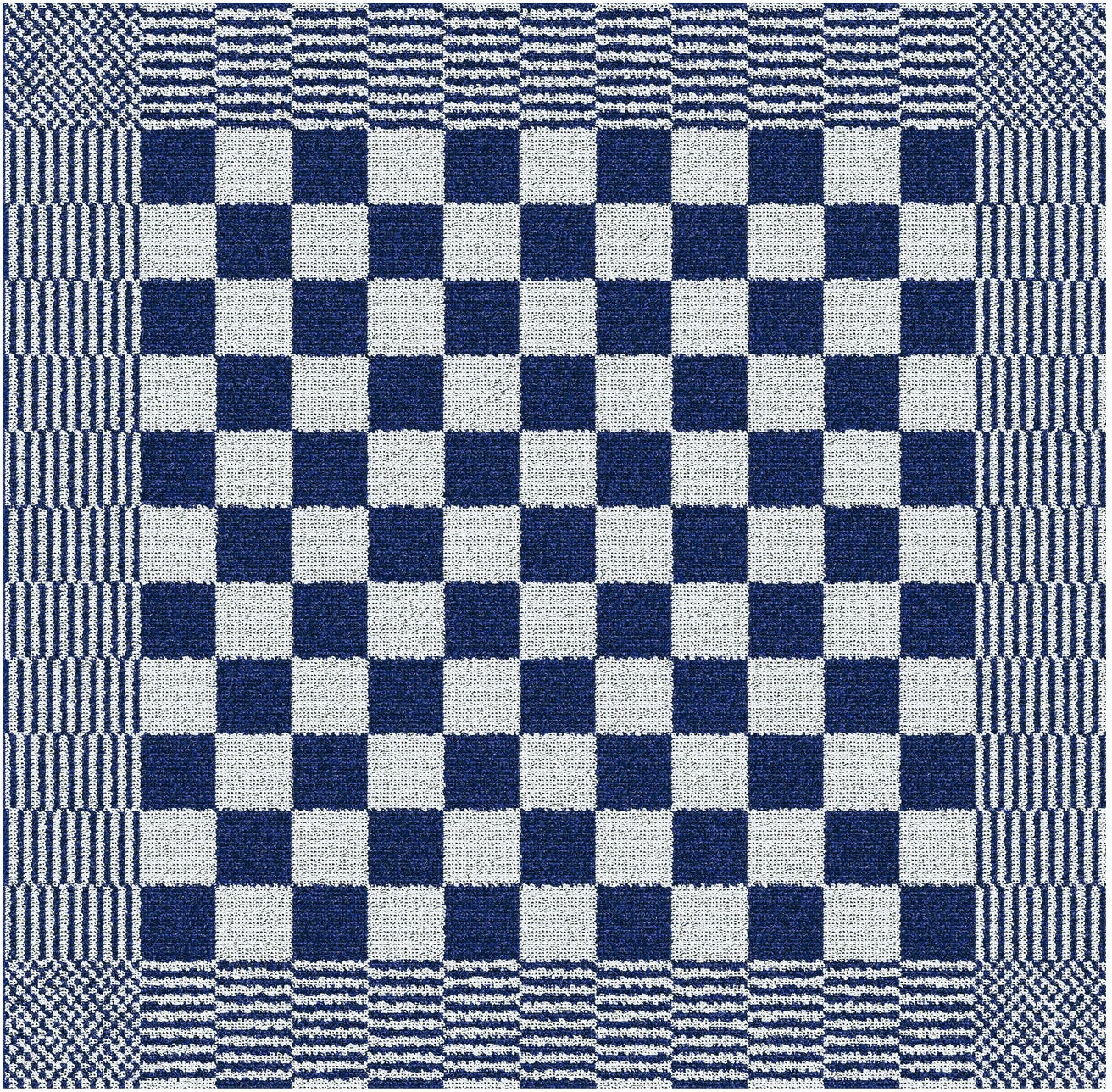 DDDDD keukendoek Barbecue blauw 50 x 55 cm