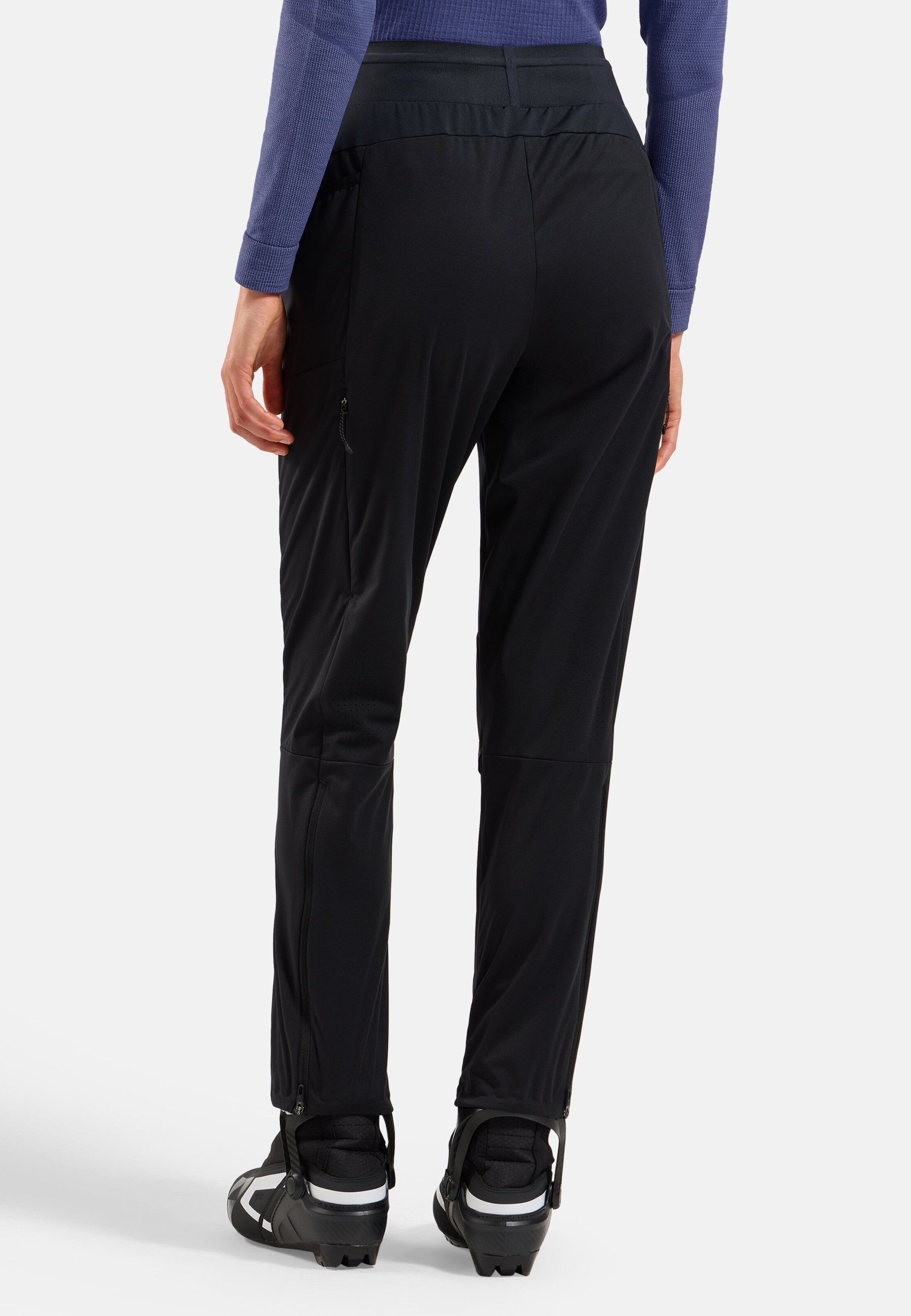 Winddichte Zeroweight Pro Warm Langlaufhose in black