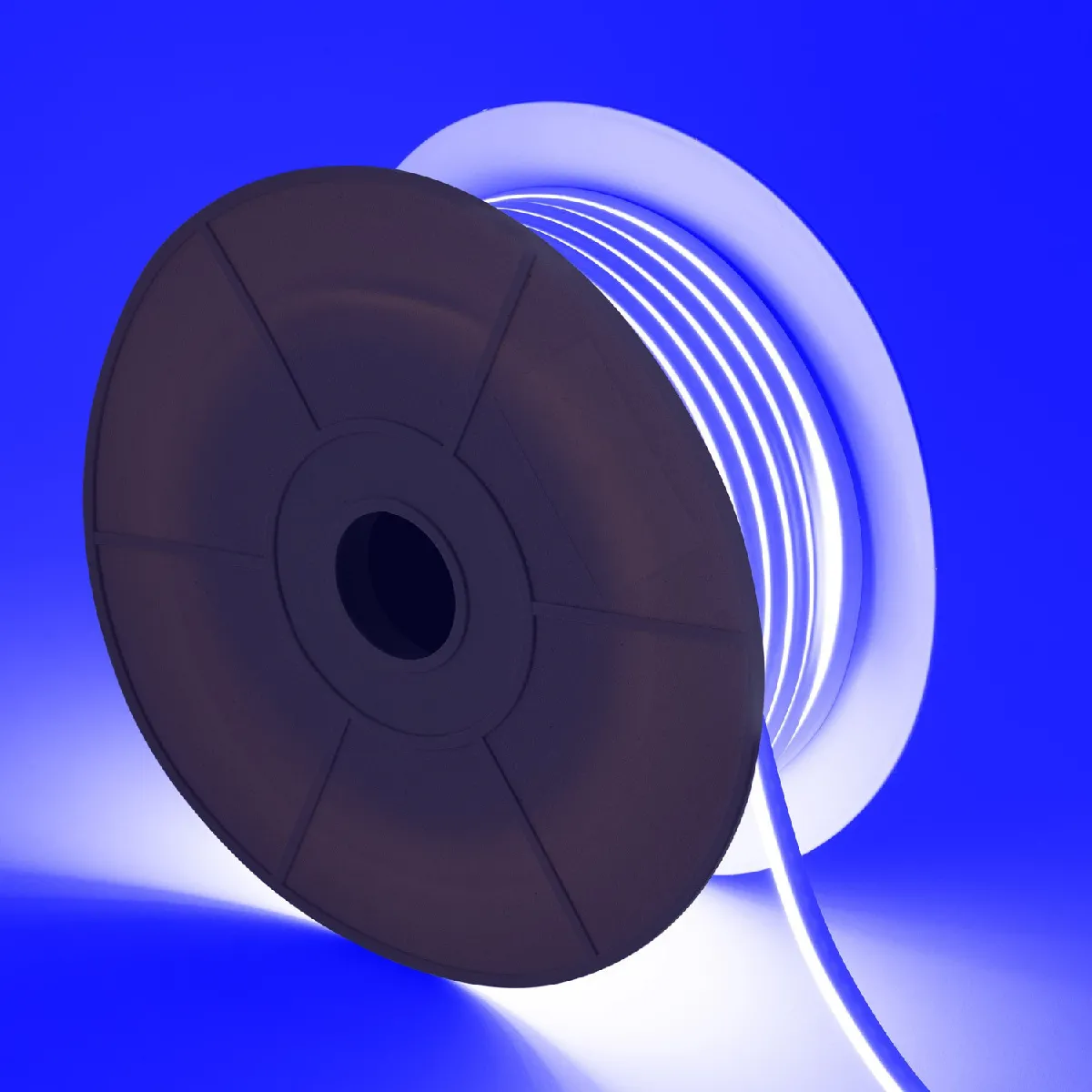 Ledkia Bobine Gaine Néon LED 24V DC NFLEX6 Bleu
