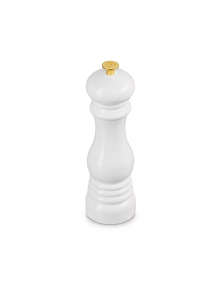 LE CREUSET Pfeffermühle 21cm White  weiss