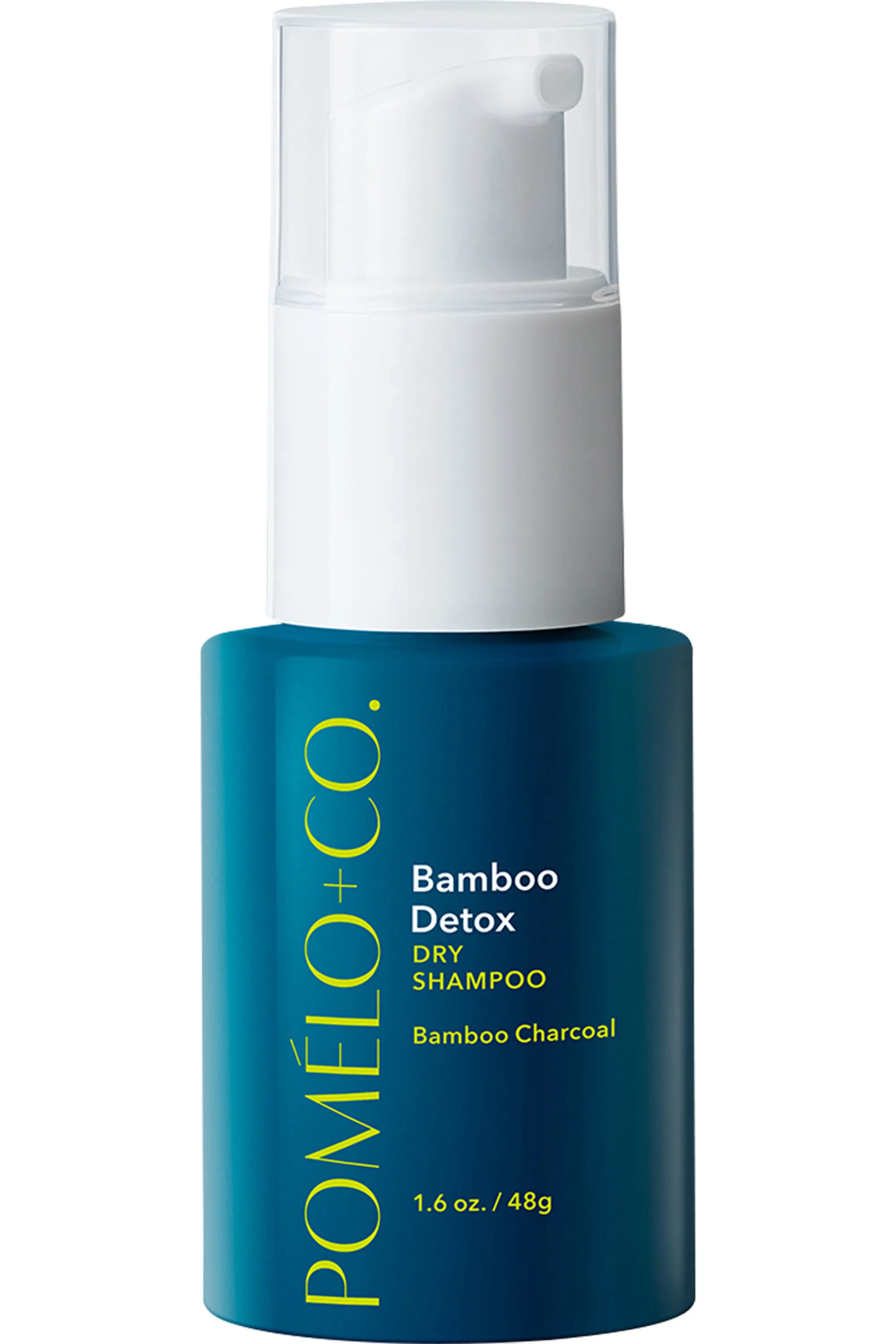 Pomélo+Co Shampoing sec pour cheveux bruns boost de volume Bamboo Detox-48 g