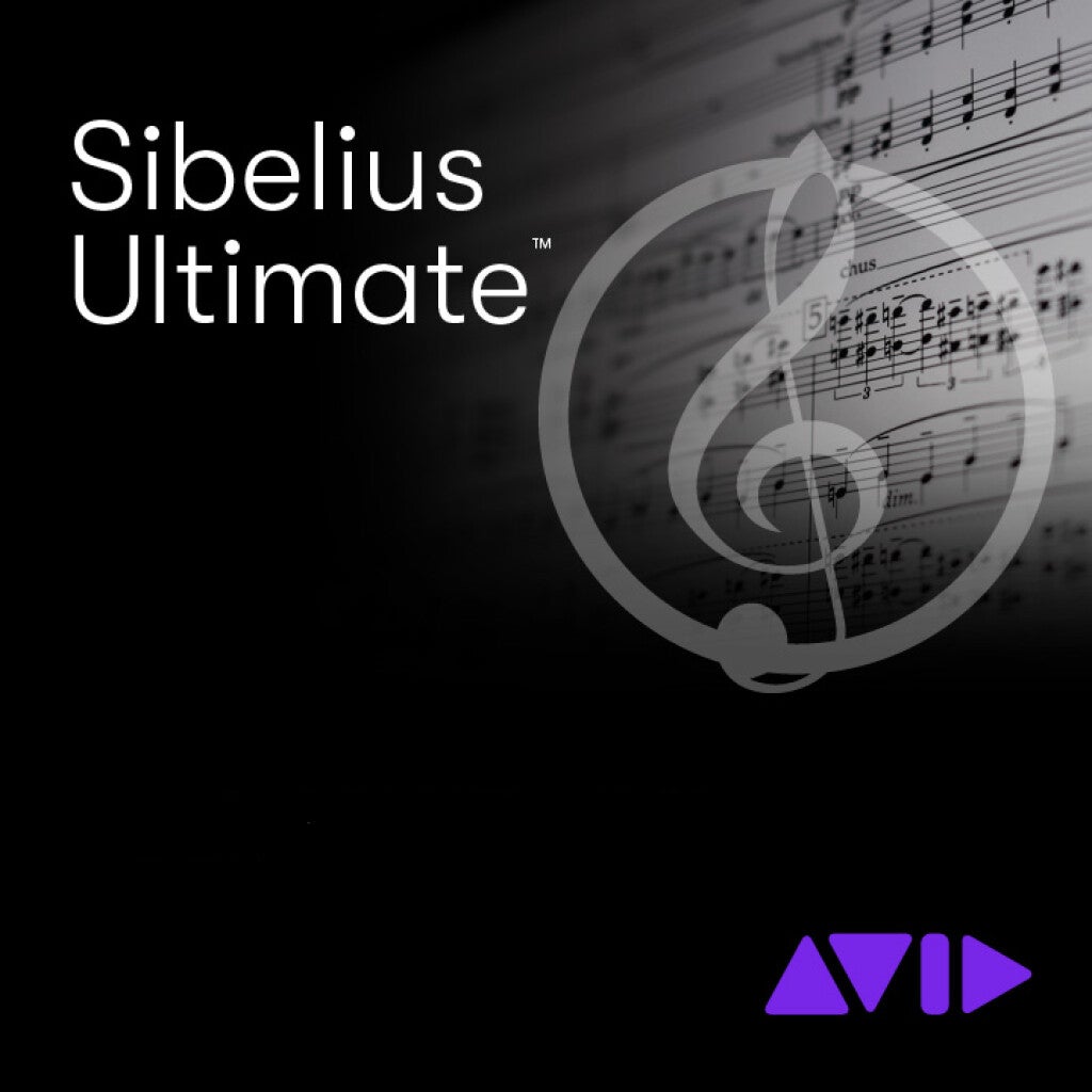 Avid Sibelius Ultimate + PhotoScore + AudioScore + NotateMe vaste licentie start edu (download)