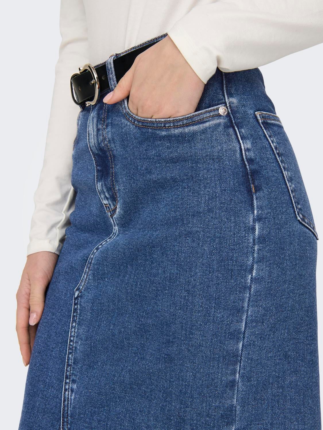 ONLSIRI Jeansrock Medium Blue Denim