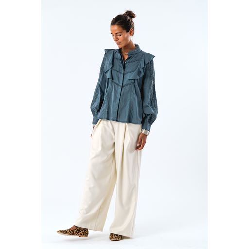 Lollys Laundry MajaLL Skjorte, Dusty Blue, M