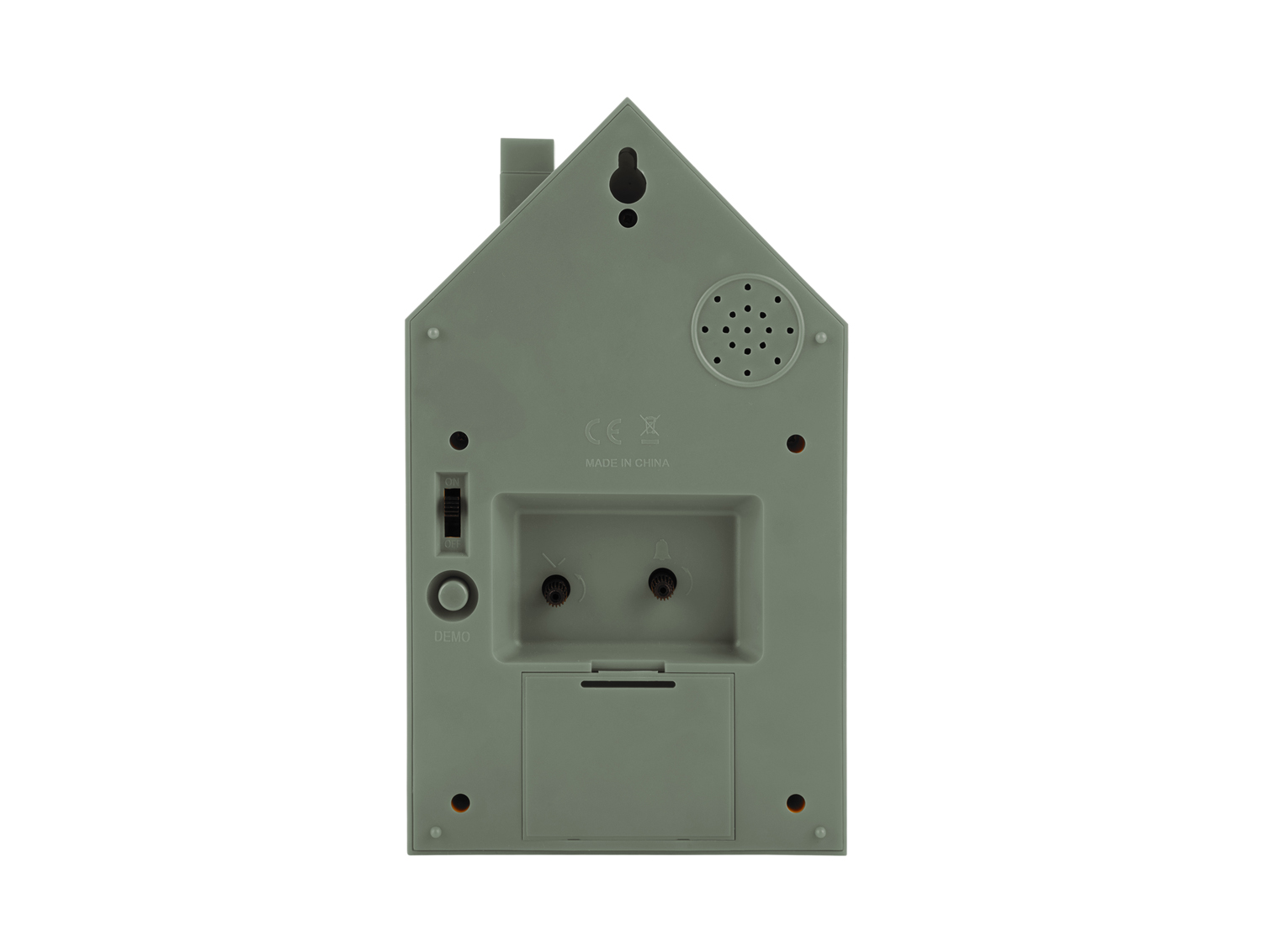 Alarm clock Modern Cuckoo jungle green