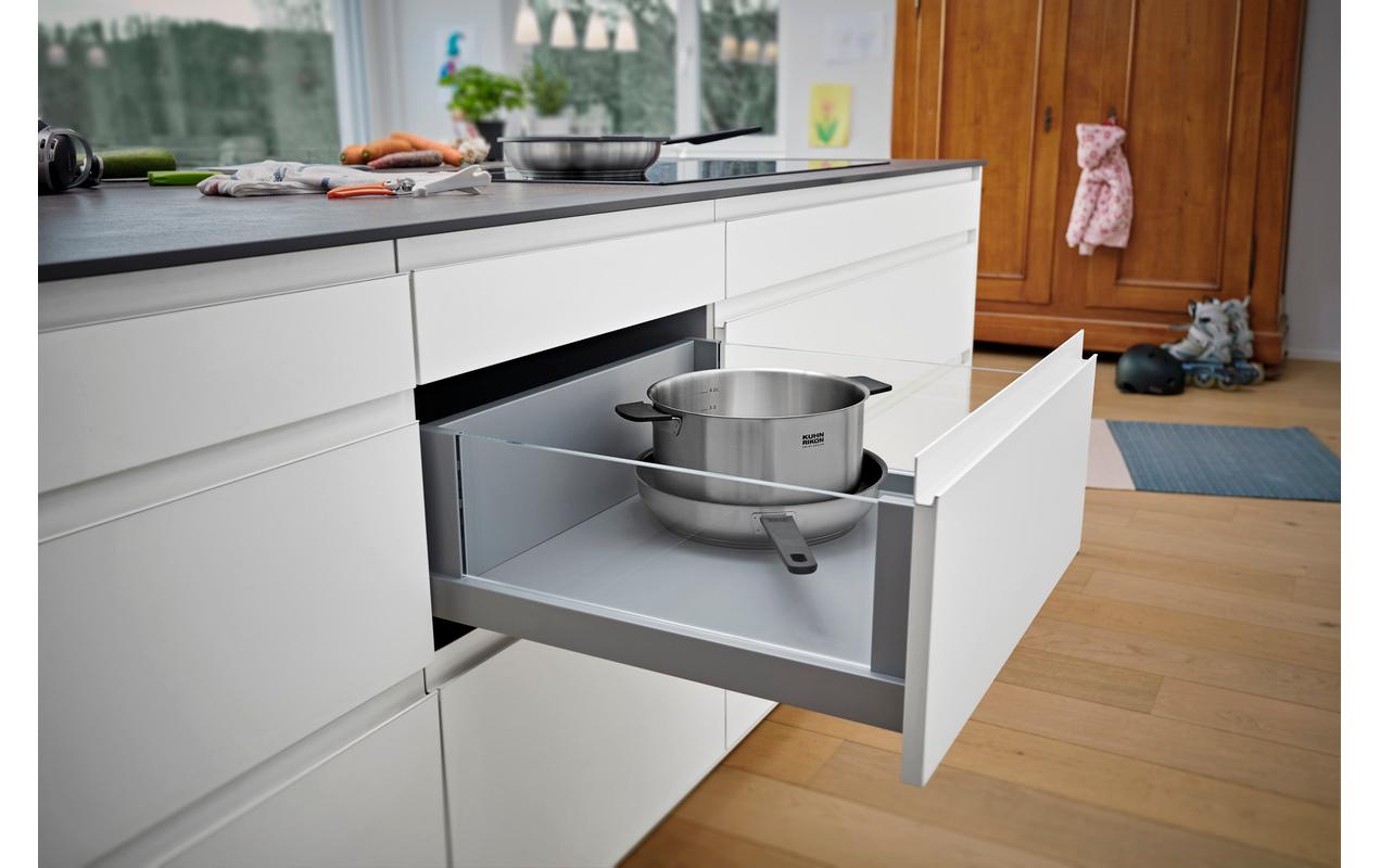 Kochtopf-Set Smart & Compact 16 cm/20 cm/24 cm, 3-teilig<br>Stapelbare Kochtöpfe