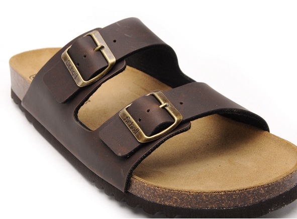 Scholl mules et sabots homme julien 30769 marron