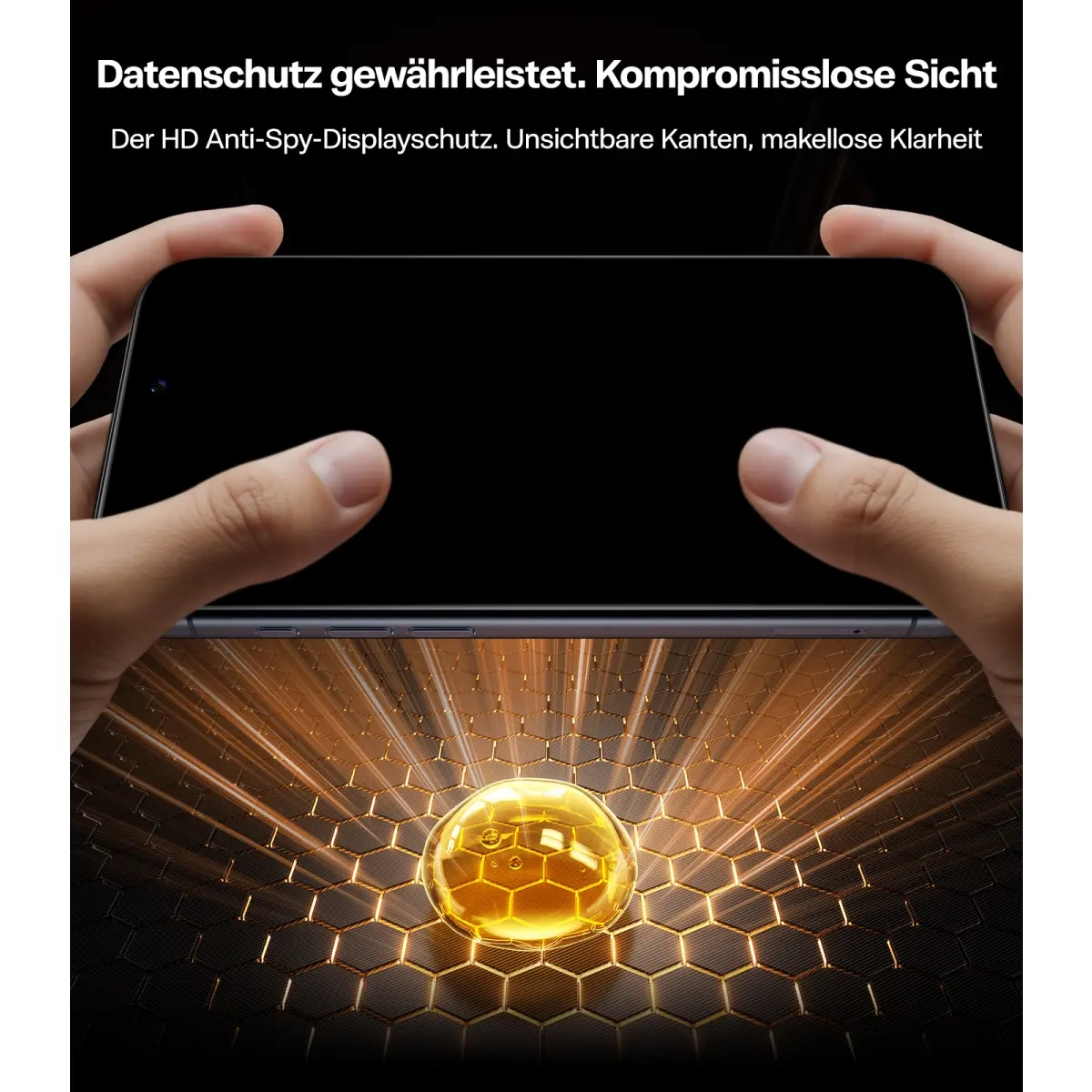 iPhone 17 Install Master Privacy Panzer Glas Displayschutz Case Friendly (Anti Spy)