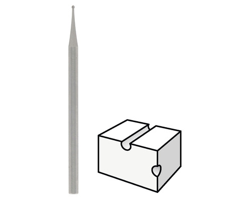 Dremel graveermes Ø 0,8 mm (105) verpakking van 3