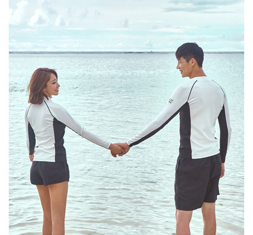 Hipper - Matching rashguard / zwemtop / shorts / broek / set voor koppels