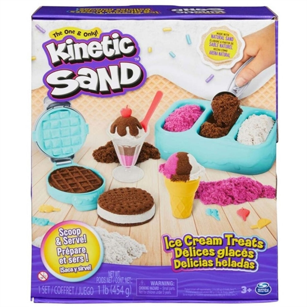 Isdessert Lækkerier - Kinetic Sand → Luksusbaby.dk