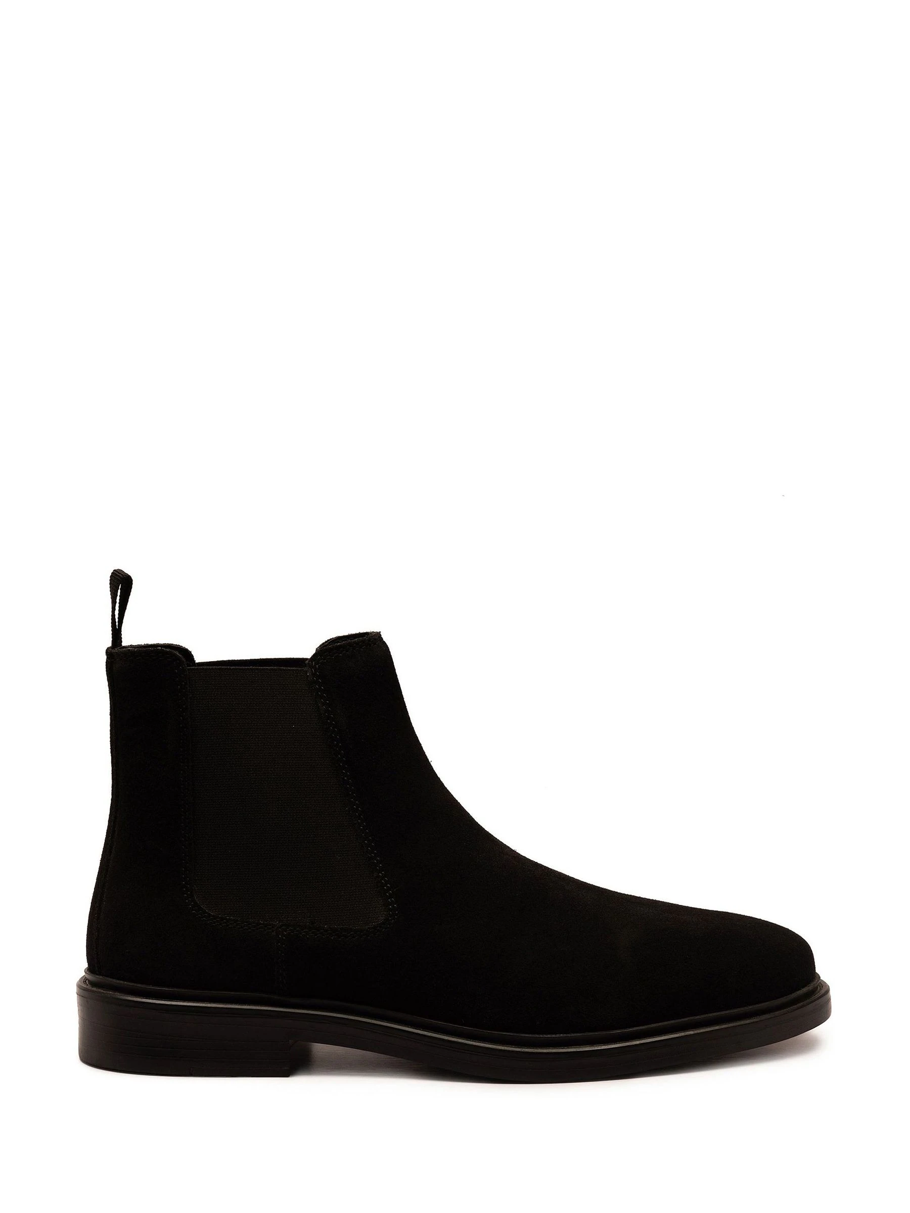 Off The Hook Torrance Suede Leather Slip-On Chelsea Boots