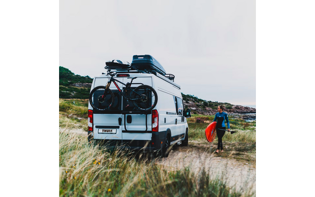 Thule Heck Fahrradträger Thule Elite Van XT für Ford Transit H3 für 2 Fahrräder