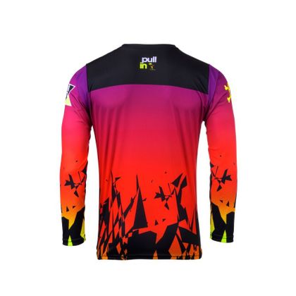 Maillot cross Pull-in TRASH ENFANT - Jaune