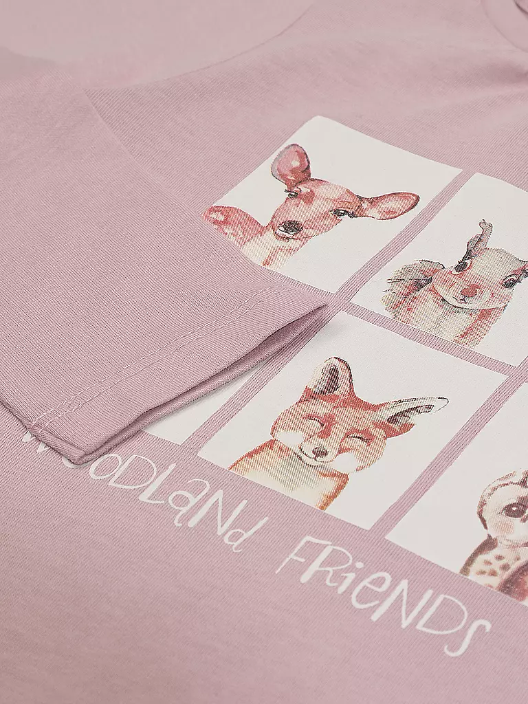 S.OLIVER Mädchen Langarmshirt rosa