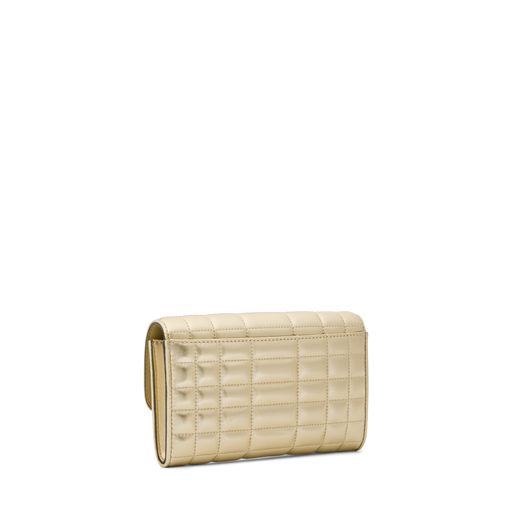 Michael Kors Tribeca Large Metallic Crossbody, Pale Gold