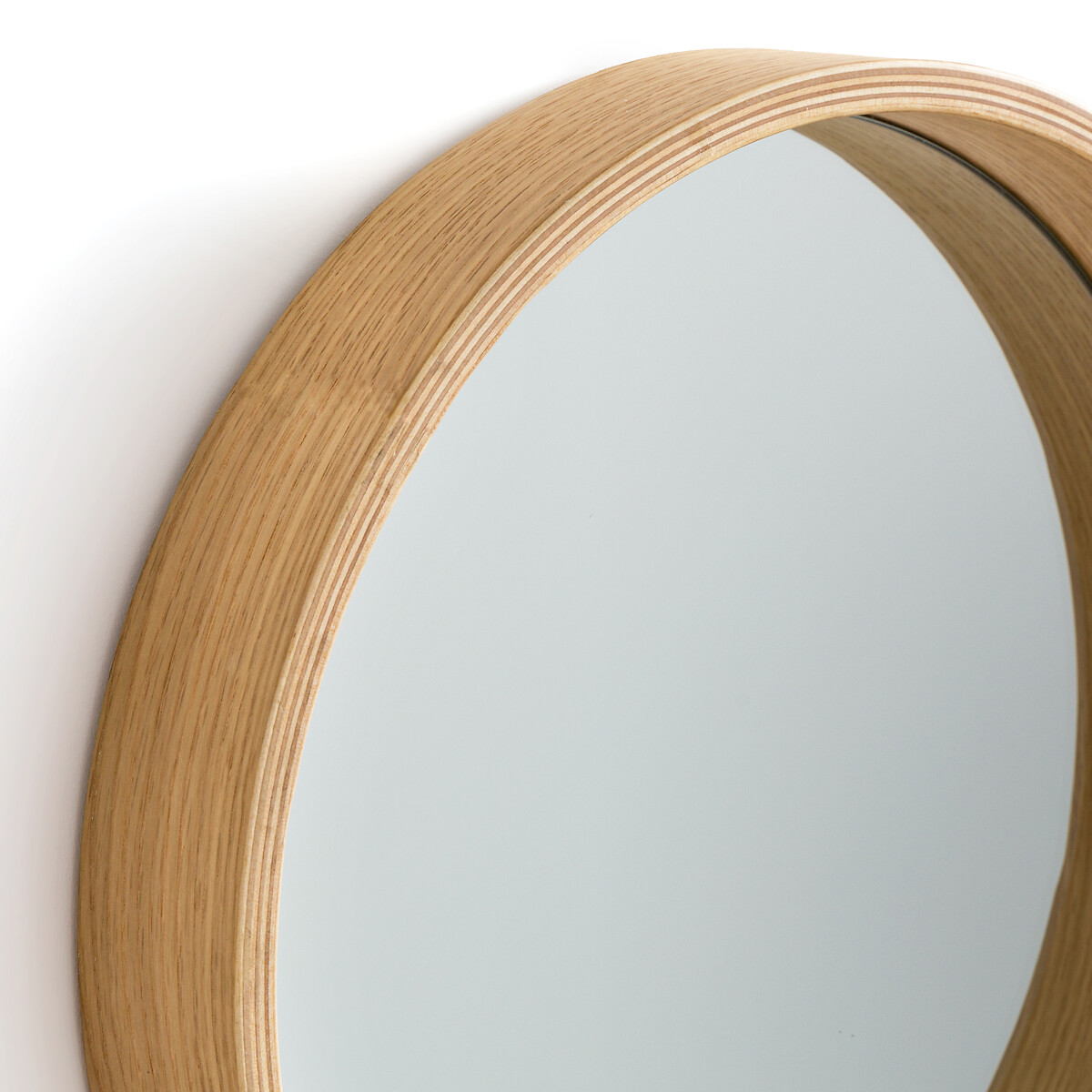 LA REDOUTE INTERIEURS<br>Espelho redondo, carvalho Ø35 cm, Alaria