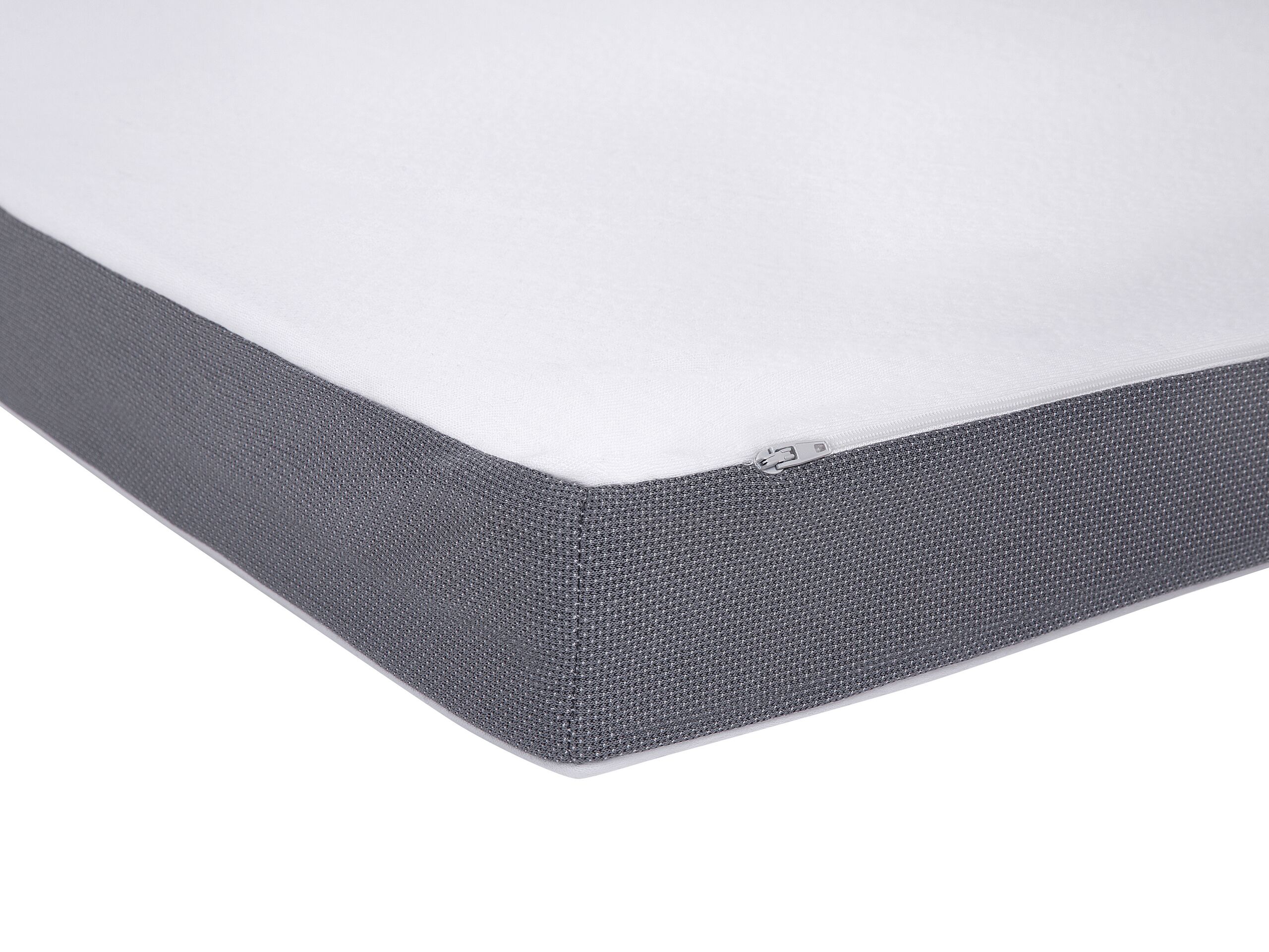 Beliani - SLUMBER - Matrastopper - Grijs 180 x 200 cm - Polyester