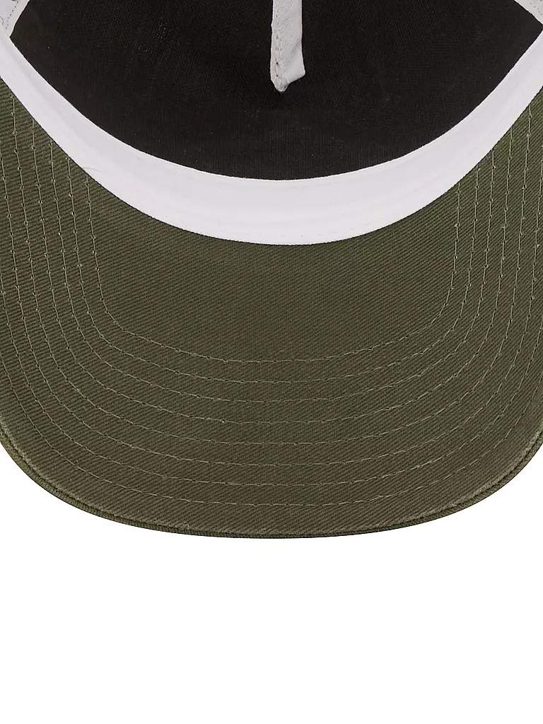 NEW ERA Kappe FLOWER TRUCKER NY olive