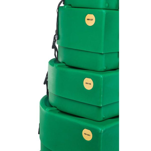 Hardcase HRockFus3 F.Lined Set D.Green