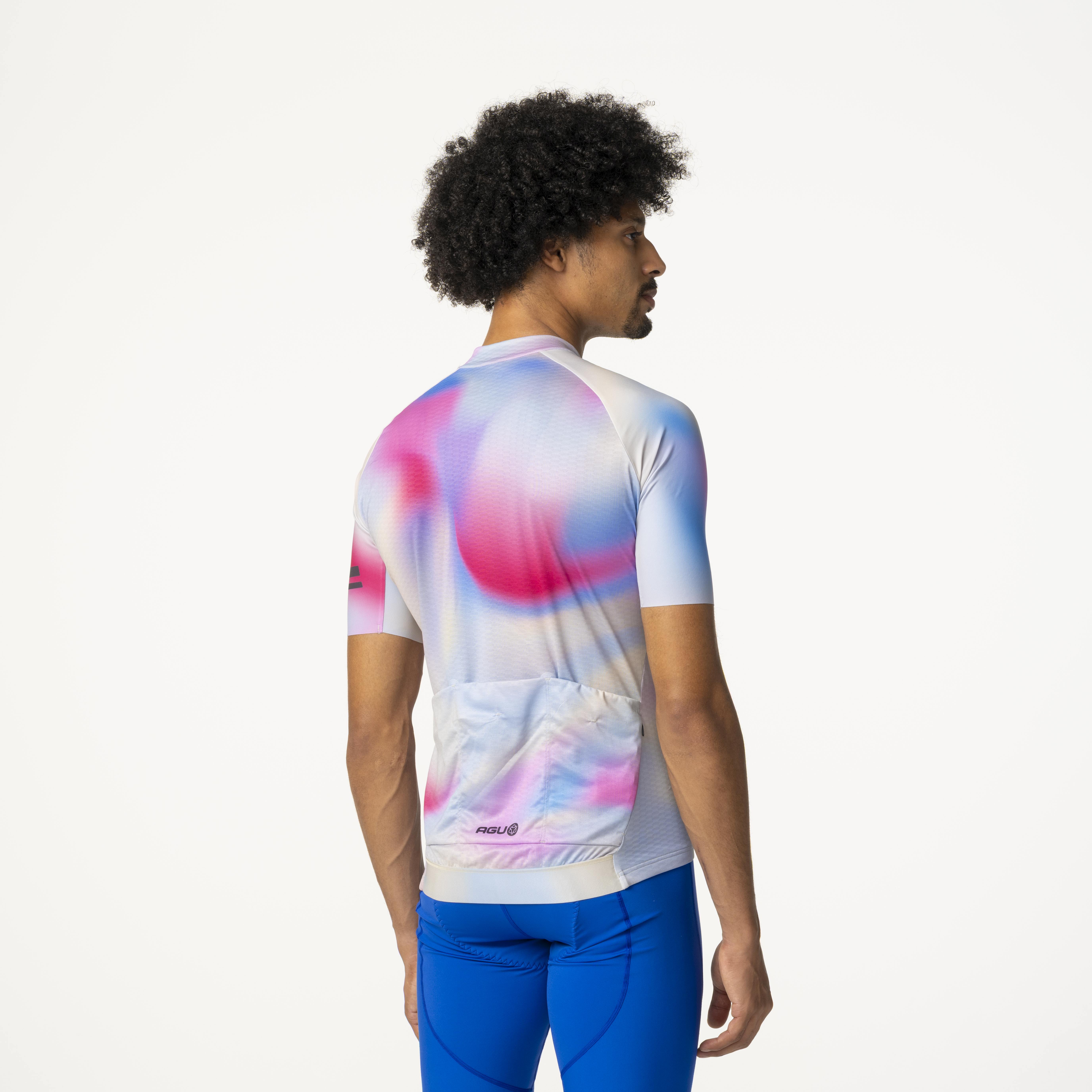 AGU Performance Gradient Swirl heren fietsshirt - Multi