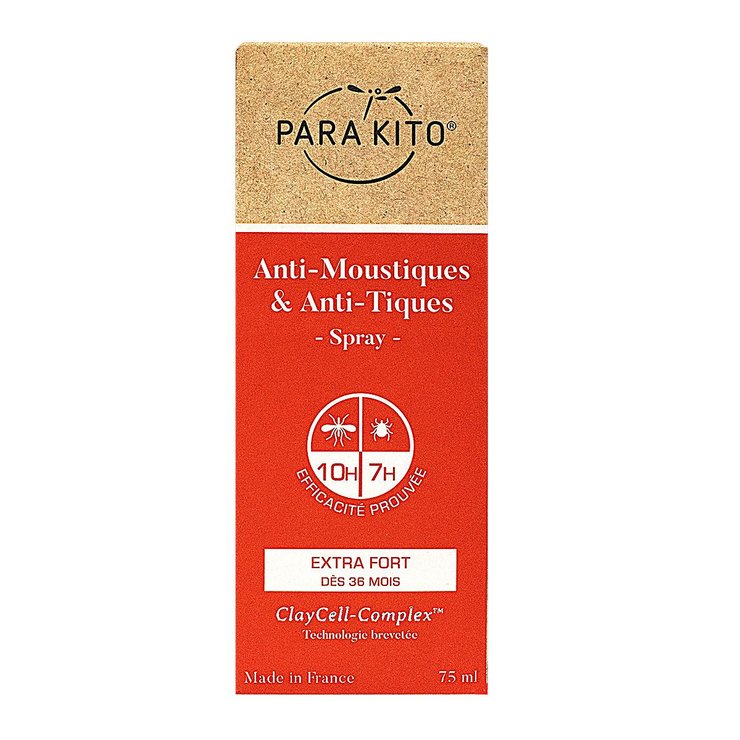Spray anti-moustiques & tiques extra fort 75ml