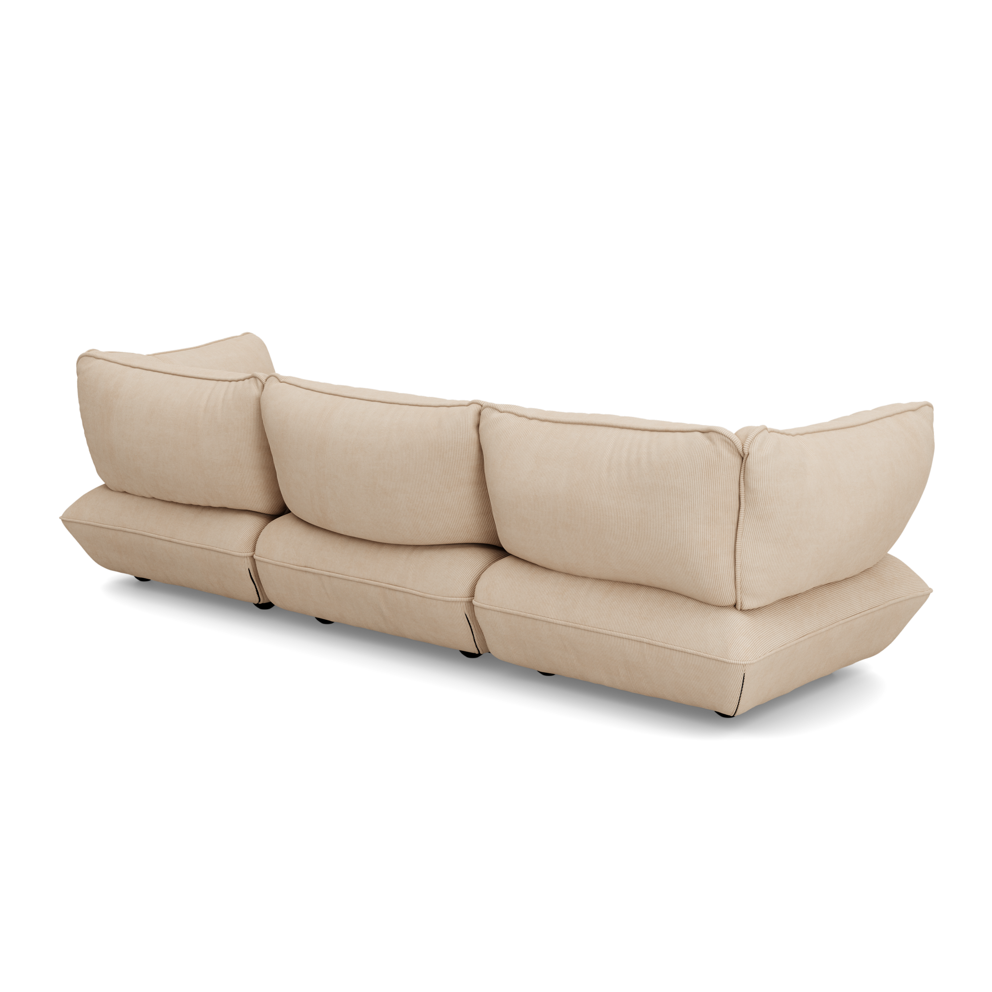3-zitsbank Sumo cord recycled beige