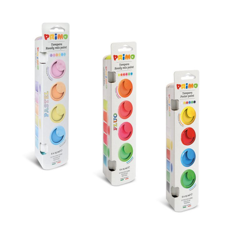 Primo Schulmalfarbe, Ready Mix Set