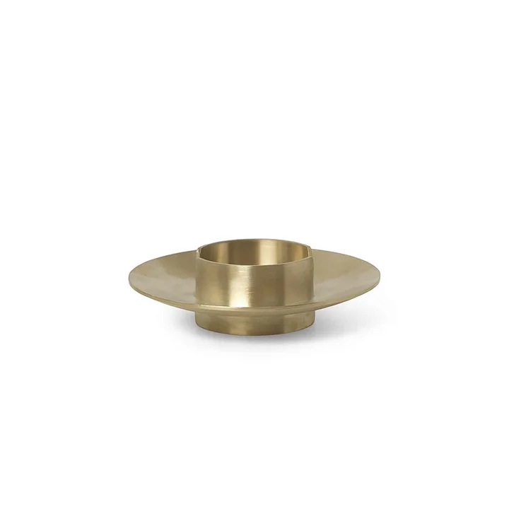 Ferm Living - Block Kerzenhalter, Messing