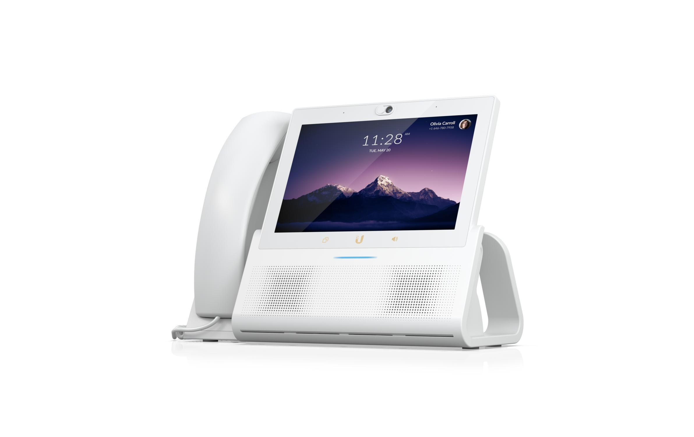Phone Touch Max Weiss<br>Premium-Desktop-Smartphone, das das ultimative Benutzererlebnis bietet