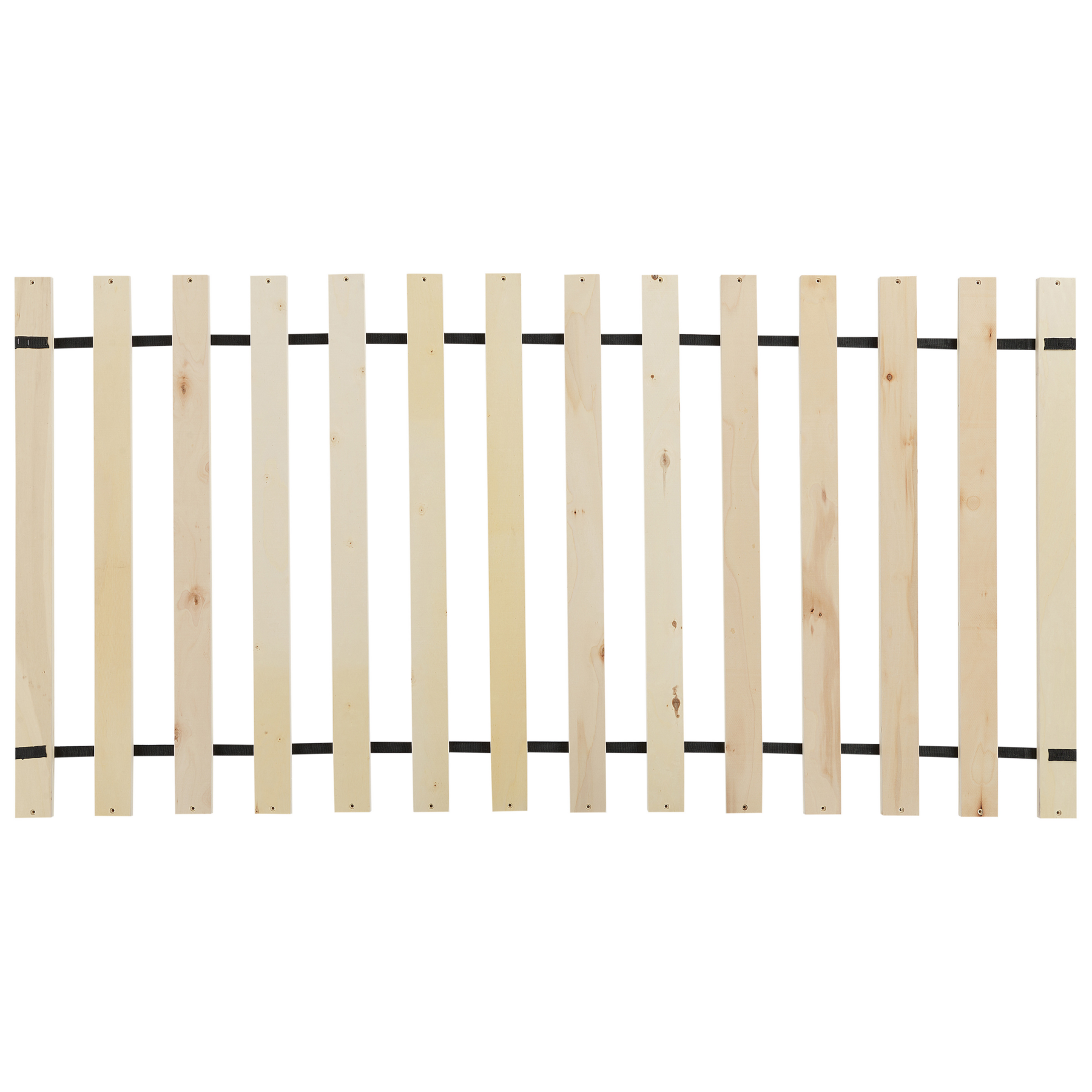 Beliani-AMBASSADOR-Eenpersoonsbed-Grijs-90 x 200 cm-Polyester