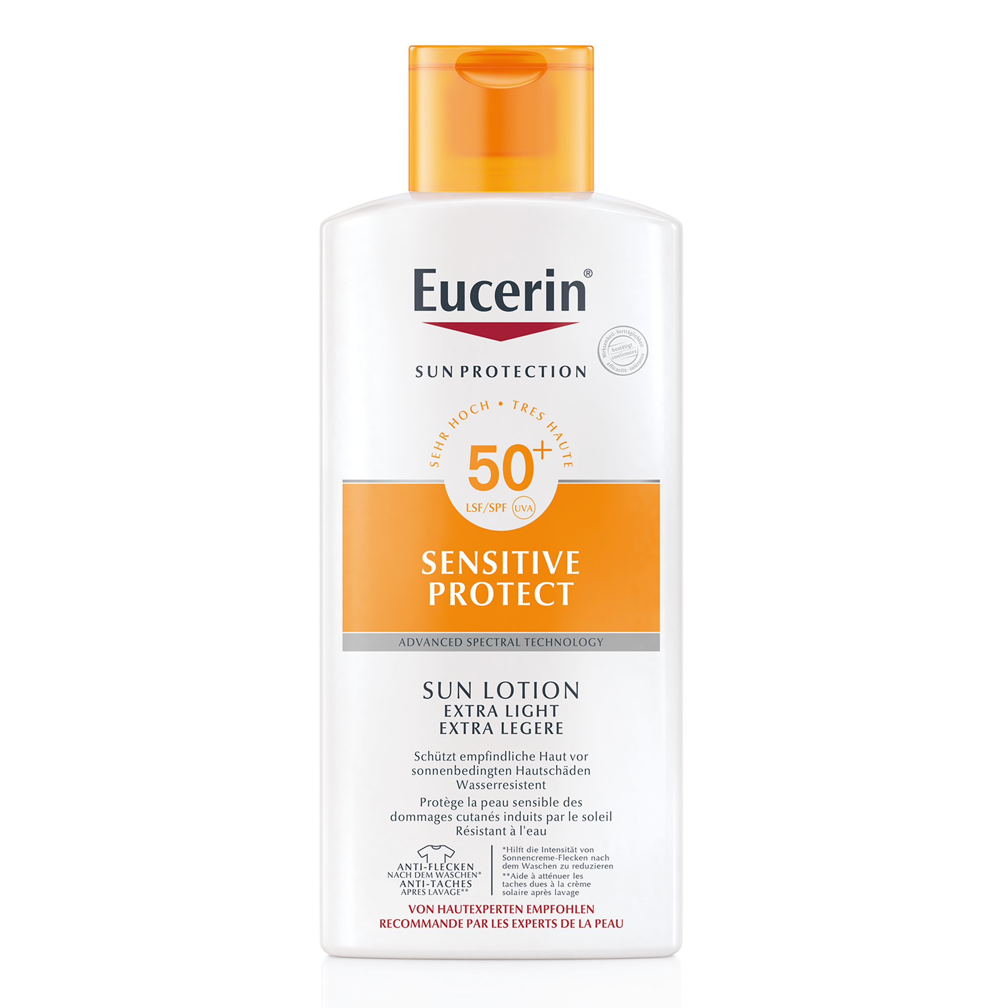 EUCERIN SUN Body Lotion<br>400 ml, Tube, Lotion, extra leicht LSF50+
