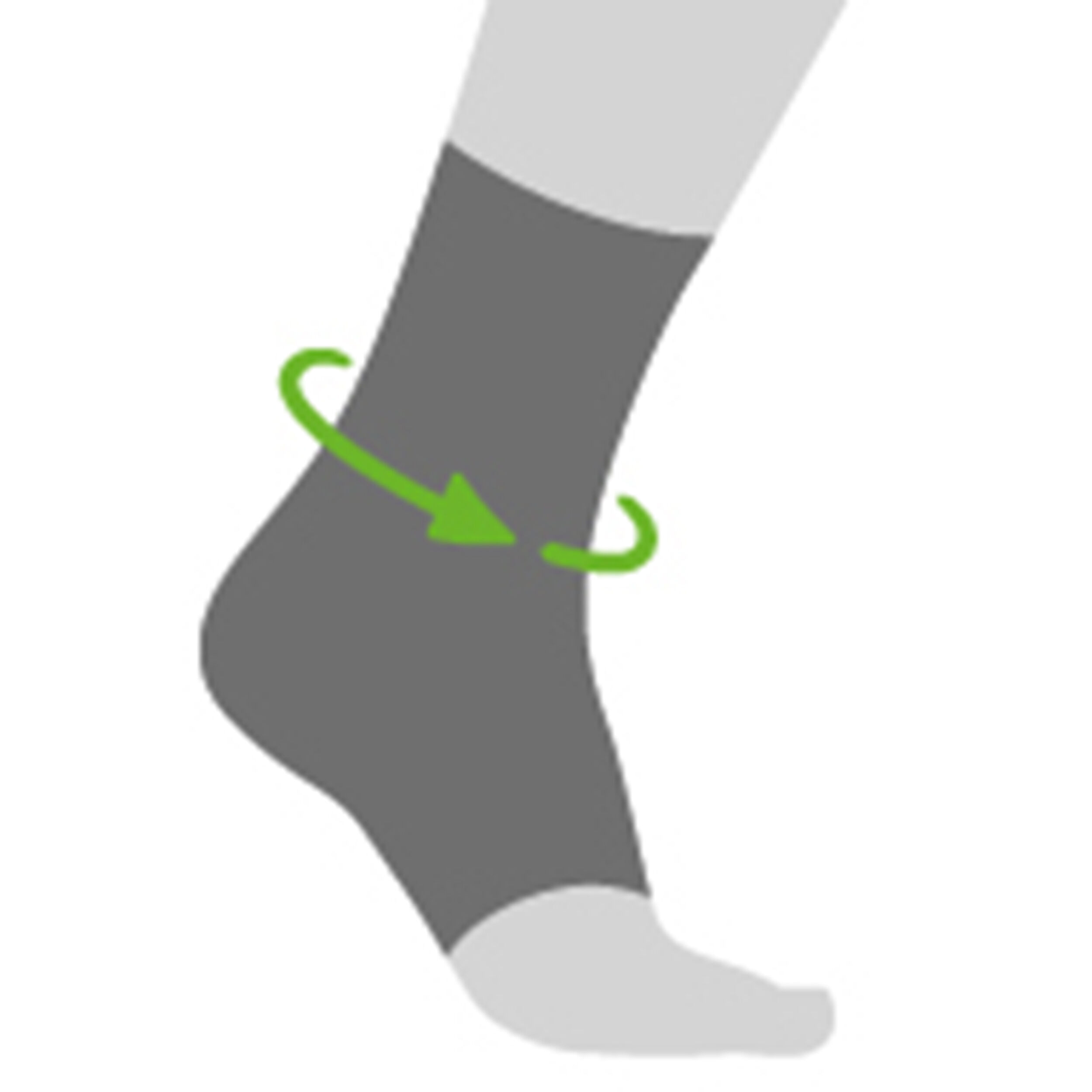 Bauerfeind Sports Achilles Support Bandage Pour Le Tendon D'Achille - Blanc