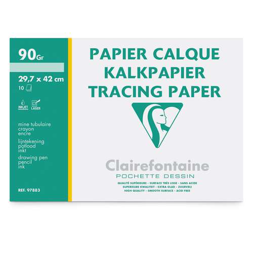 Clairefontaine Transparentpapier 90/95g