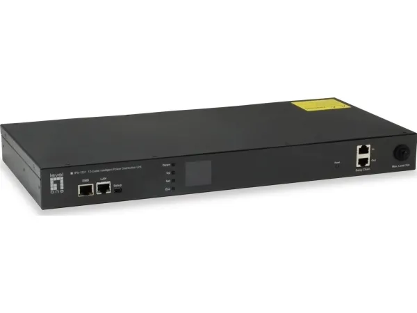 LevelOne IPS-1201E - Strømfordelingsenhed - AC 200 V - Ethernet - output-stikforbindelser: 12 (12 x IEC 60320 C13)