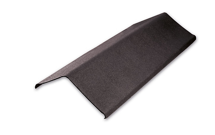 Rive noire pour plaque 13cm x 1m Onduline