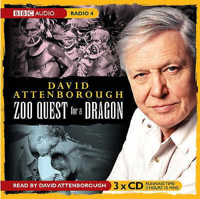 David Attenborough - The Early Years: Zoo Quest for a Dragon CD 3 discs (2006) Pre-Owned
