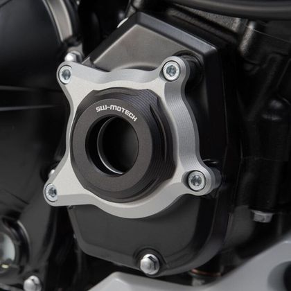 Protection Moteur SW-MOTECH POUR COUVERCLE DE CARTER MOTEUR - Noir