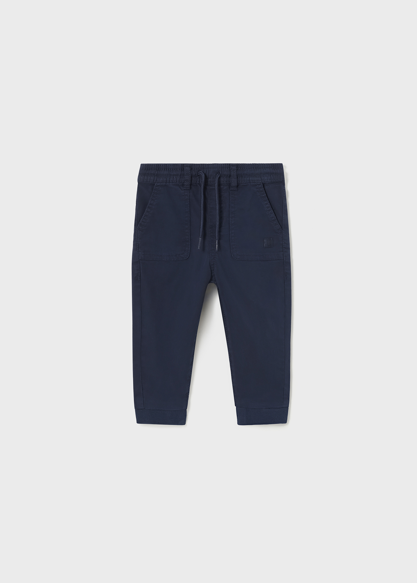 Calça de moletom infantil de algodão