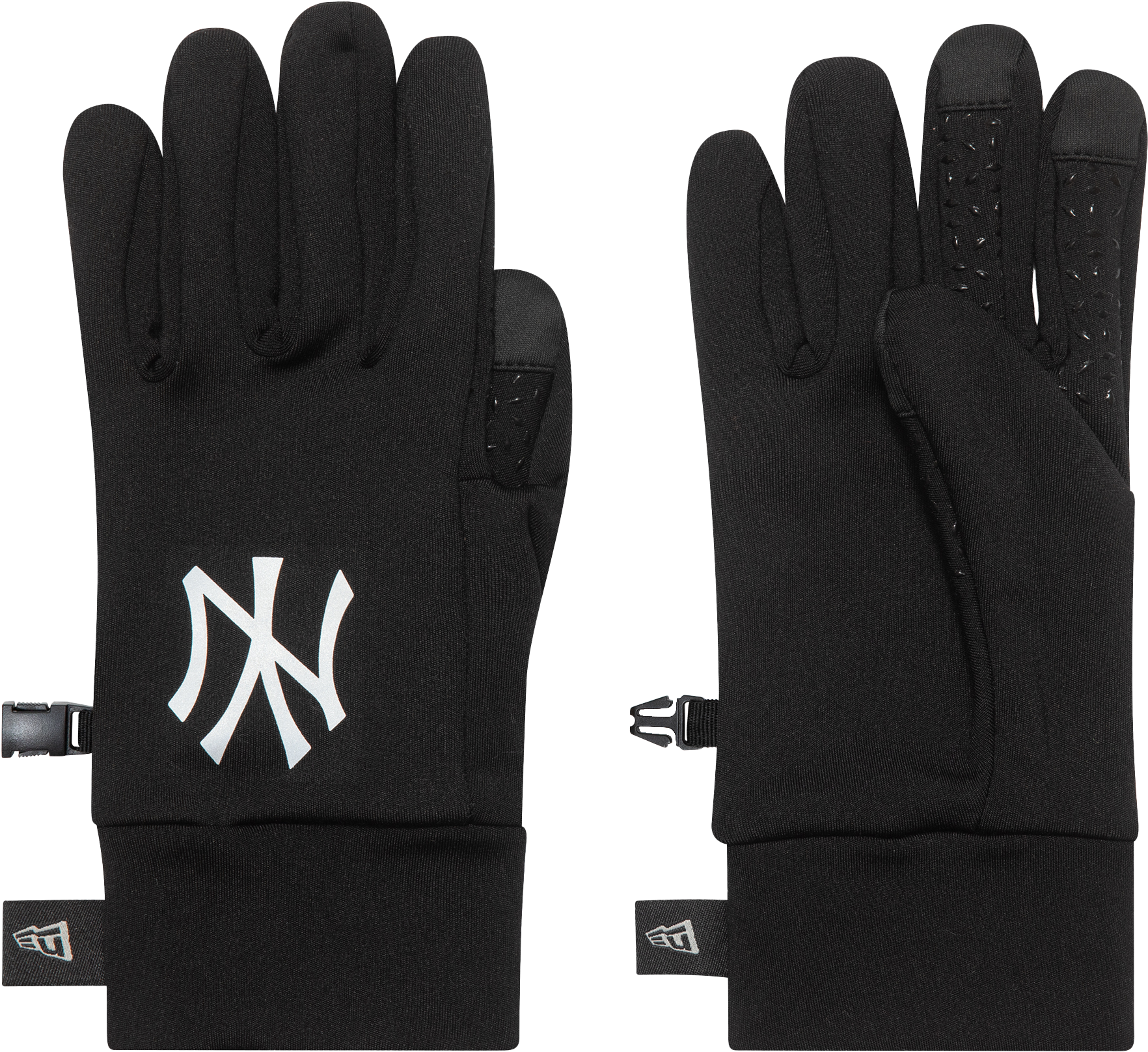 New Era MLB New York Yankees Logo Handschuhe Schwarz