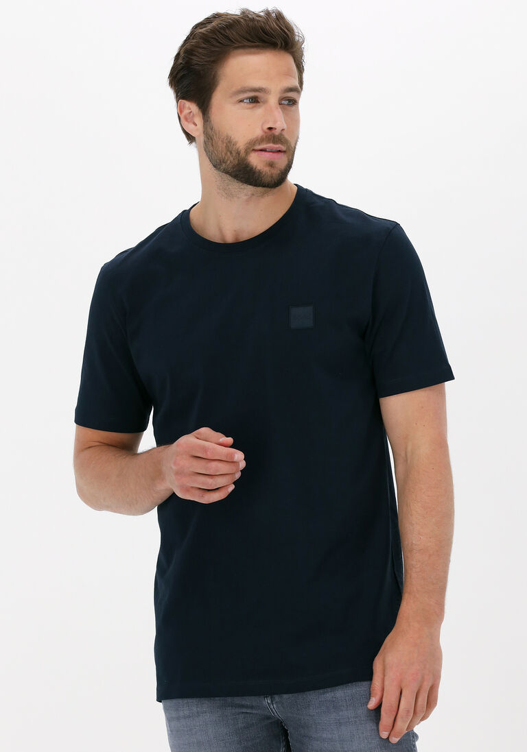 BOSS blauwe boss t-shirt tales
