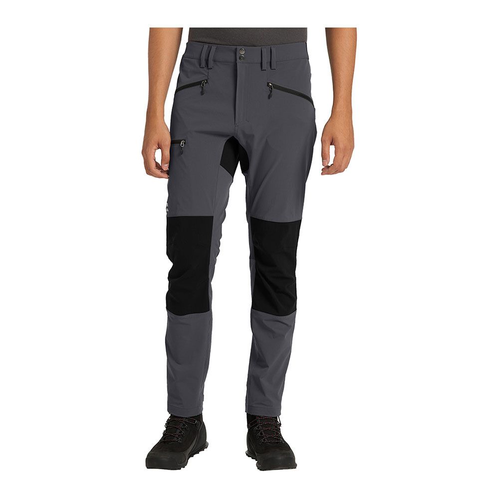 Haglöfs MID SLIM - Pantalon Homme magnetite/true black