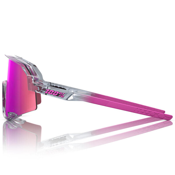 100% - Lunettes de sport Slendale Argent / Rose