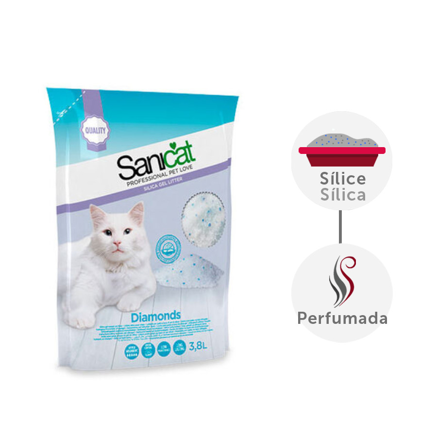 Sanicat Diamantes Areia Sílica